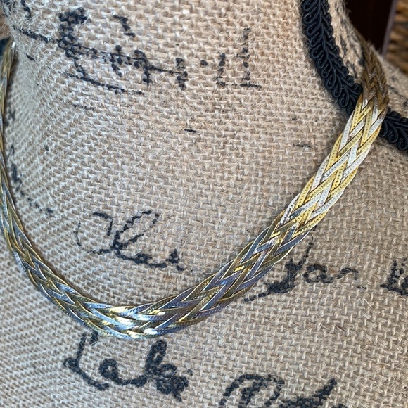 8.5” gold and silver Italy 925 - Picture 2 of 4